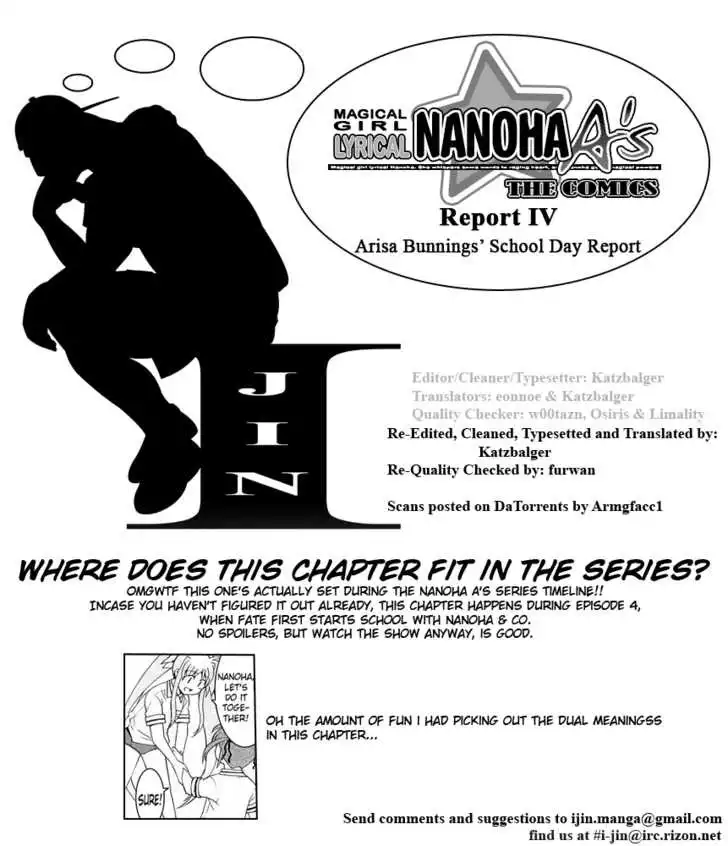 Magical Girl Lyrical Nanoha As Chapter 4 1